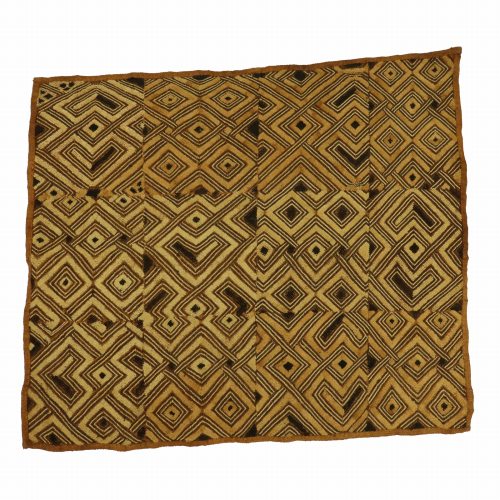 コンゴ(ザイール) 草ビロード クバ布 SHOWA 06 | マンゴロベ