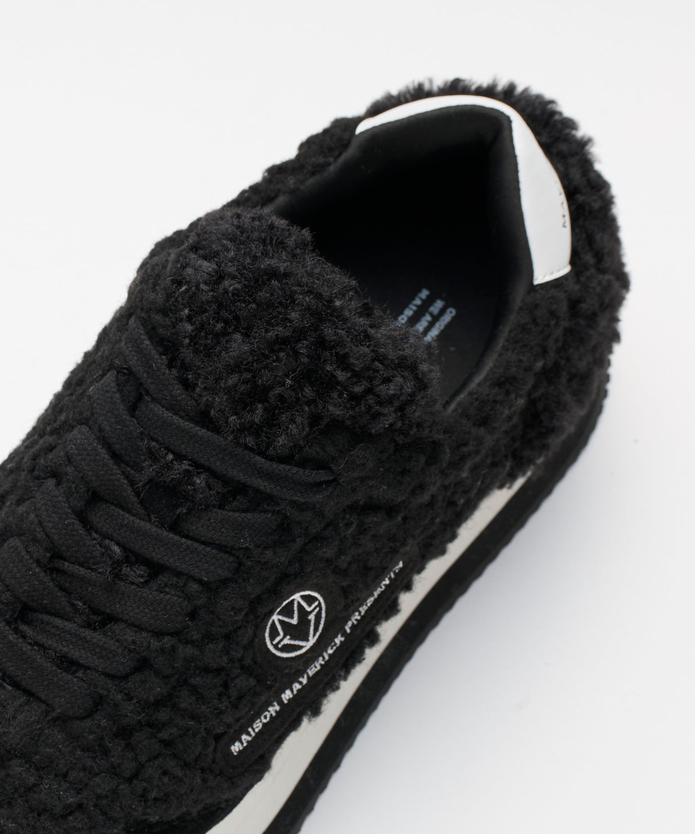 Poodle Retro Runner Sneakers - Black – MAISON MAVERICK PRESENTS