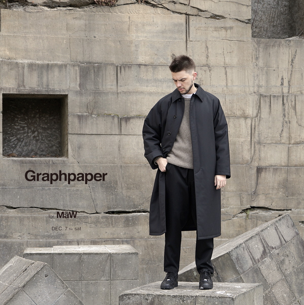 Graphpaper for MaW] Padding Coat 2TYPE – MaW SAPPORO