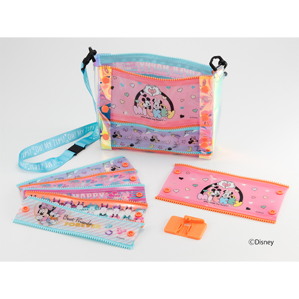 Disney ミッキー＆フレンズ Oh! My Zips!(オーマイジップス)ショルダー
