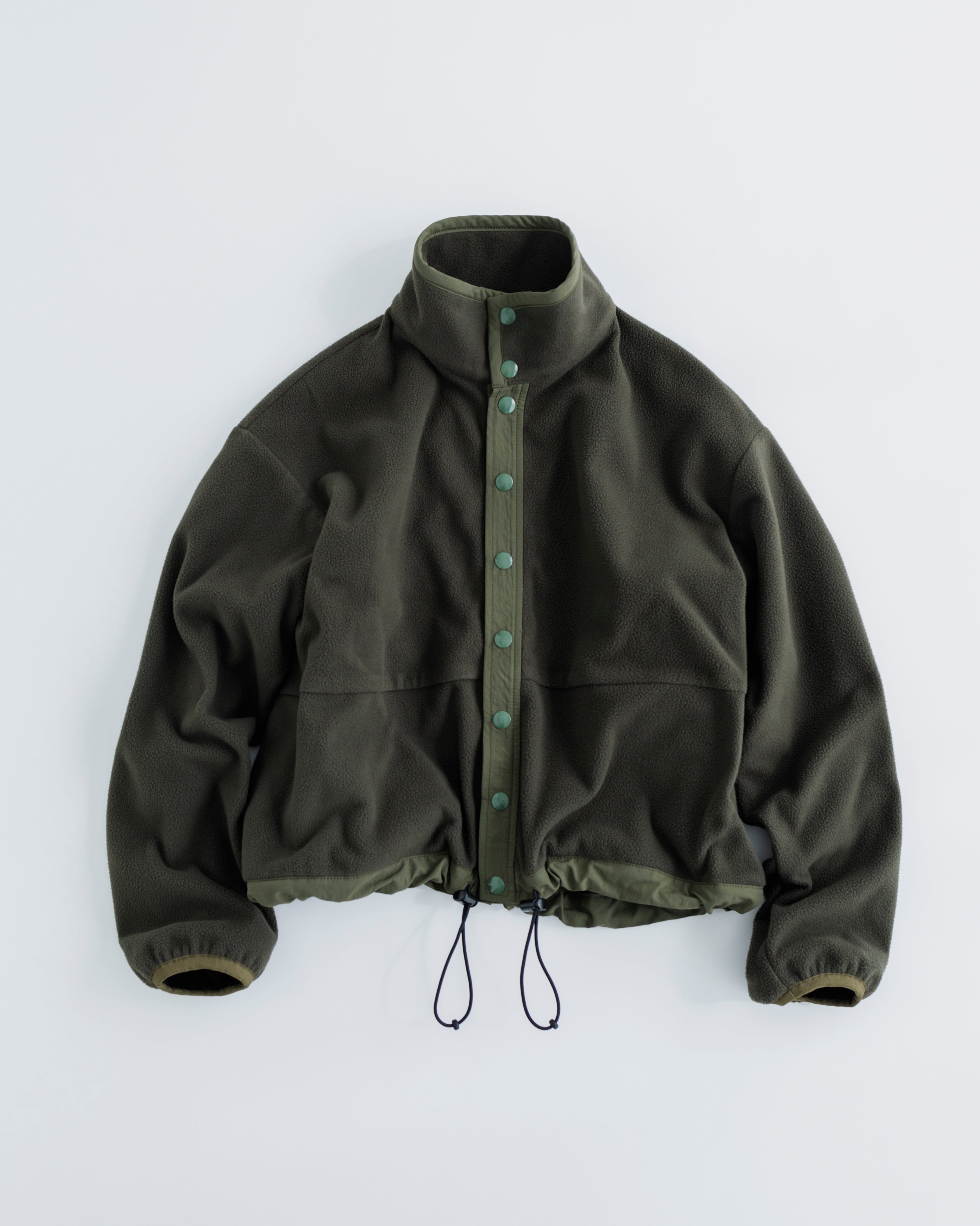 FLEECE SNAP SHORT JACKET – MEYAME