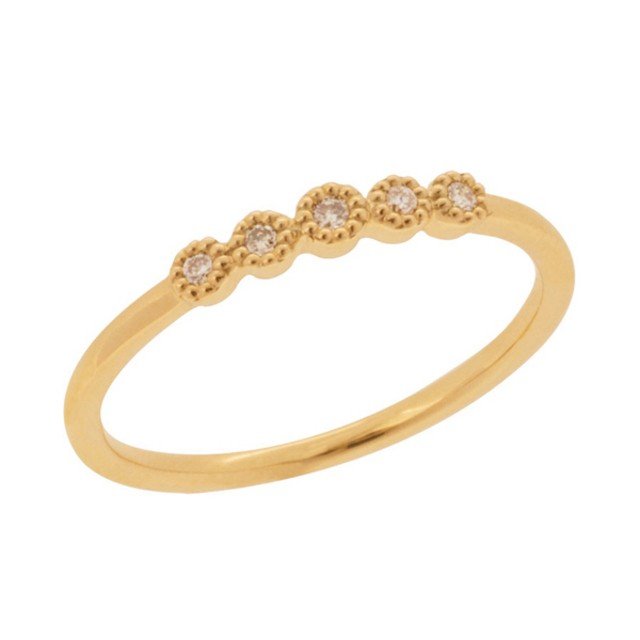 K10 イエローゴールド ダイヤモンド リング – Milluflora | ミル