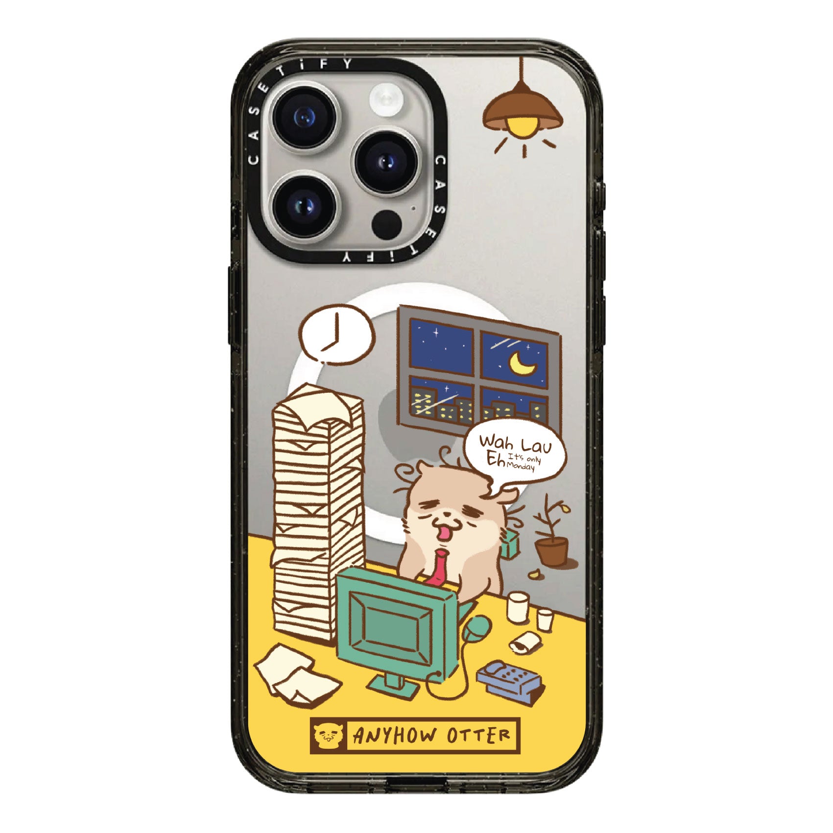 CASETiFY Magsafe Impact Case for iPhone 15 Pro / 15 Pro Max - Anyhow O