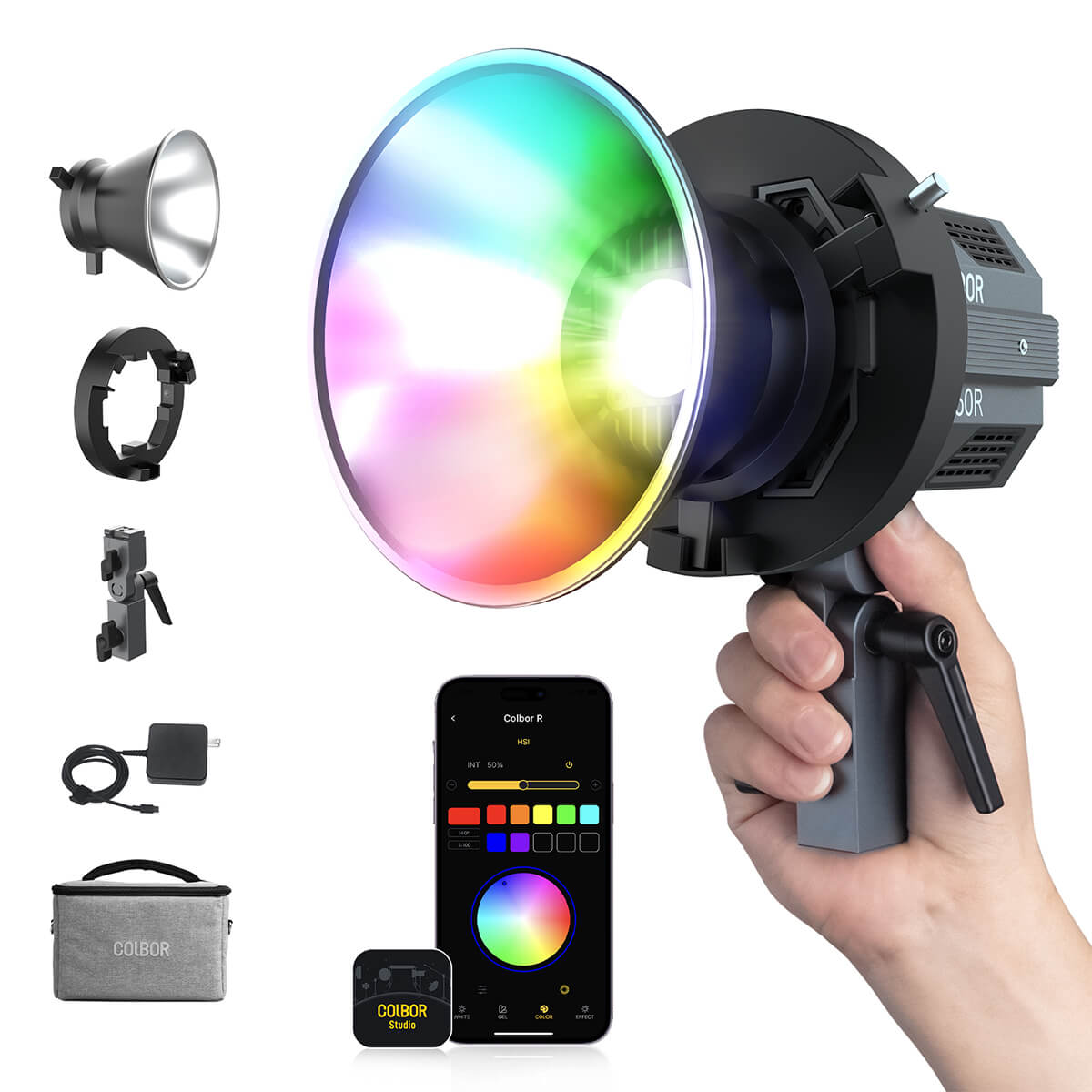 Full Color RGB Video Light COLBOR CL60R | Moman