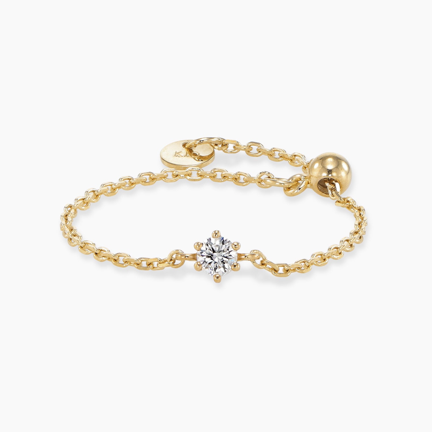 K10ネックレス テオ 一粒ダイヤ｜MONATELIER（モナトリエ）公式｜K10