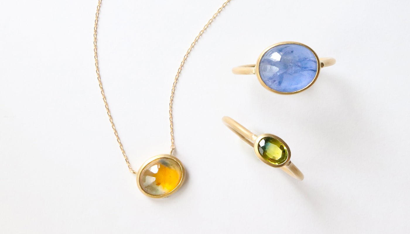 9月 Sapphire/Kunzite – MONAKA jewellery