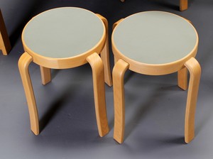 Magnus Olesen Beech Stools | Mostly Danish Furniture Ottawa