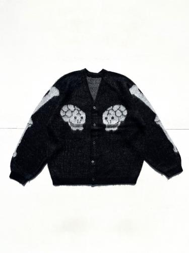 Natural/商品詳細 【THRIFTY LOOK 】 Raglan Sleeve Souvenir Cardigan