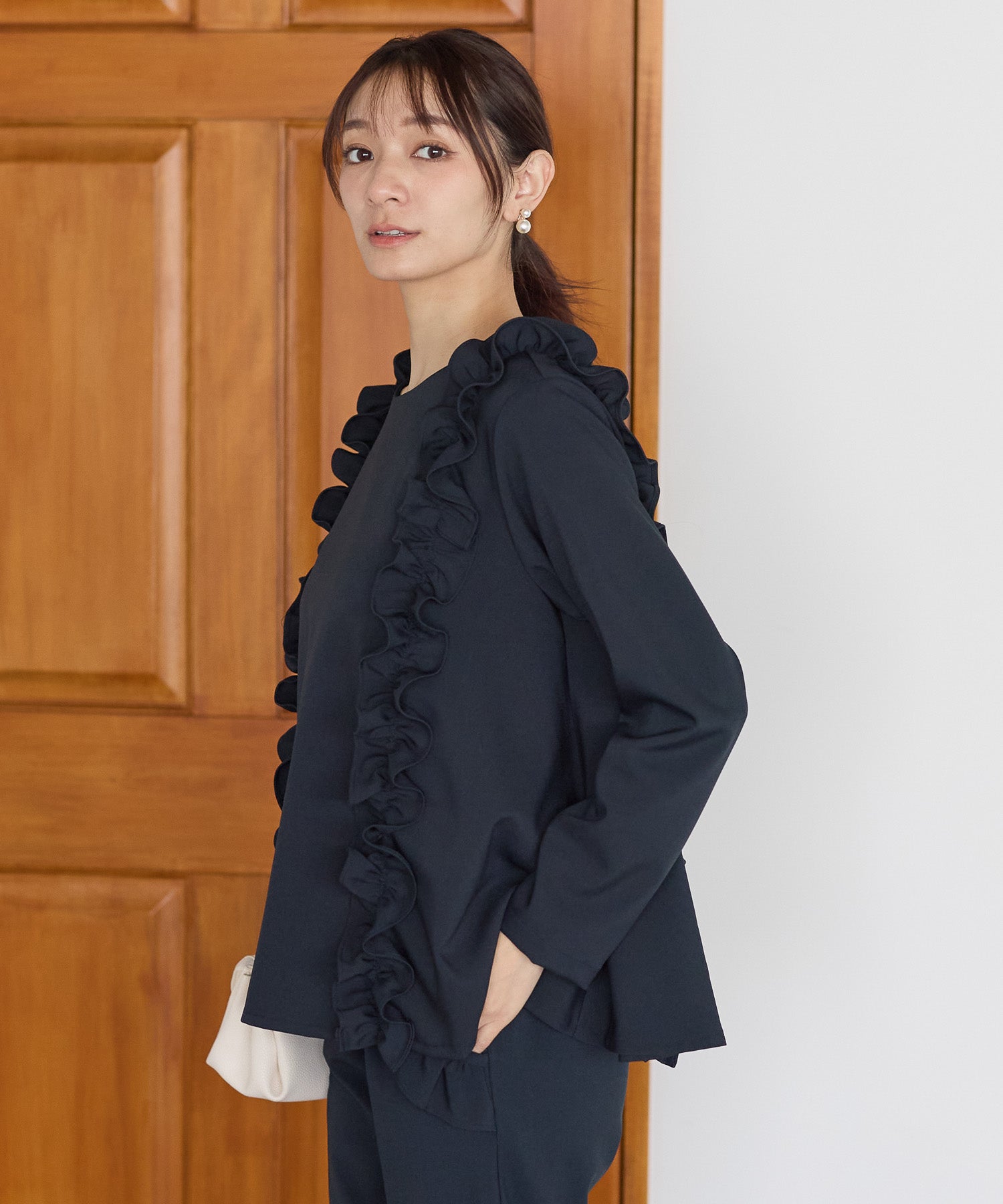 ツインフリルフレアトップス – Neigeオンラインストア