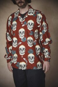 DRESS HIPPYFACE TWO SKULL L/S SHIRT ｜ New name! OFFICIAL WEBSITE