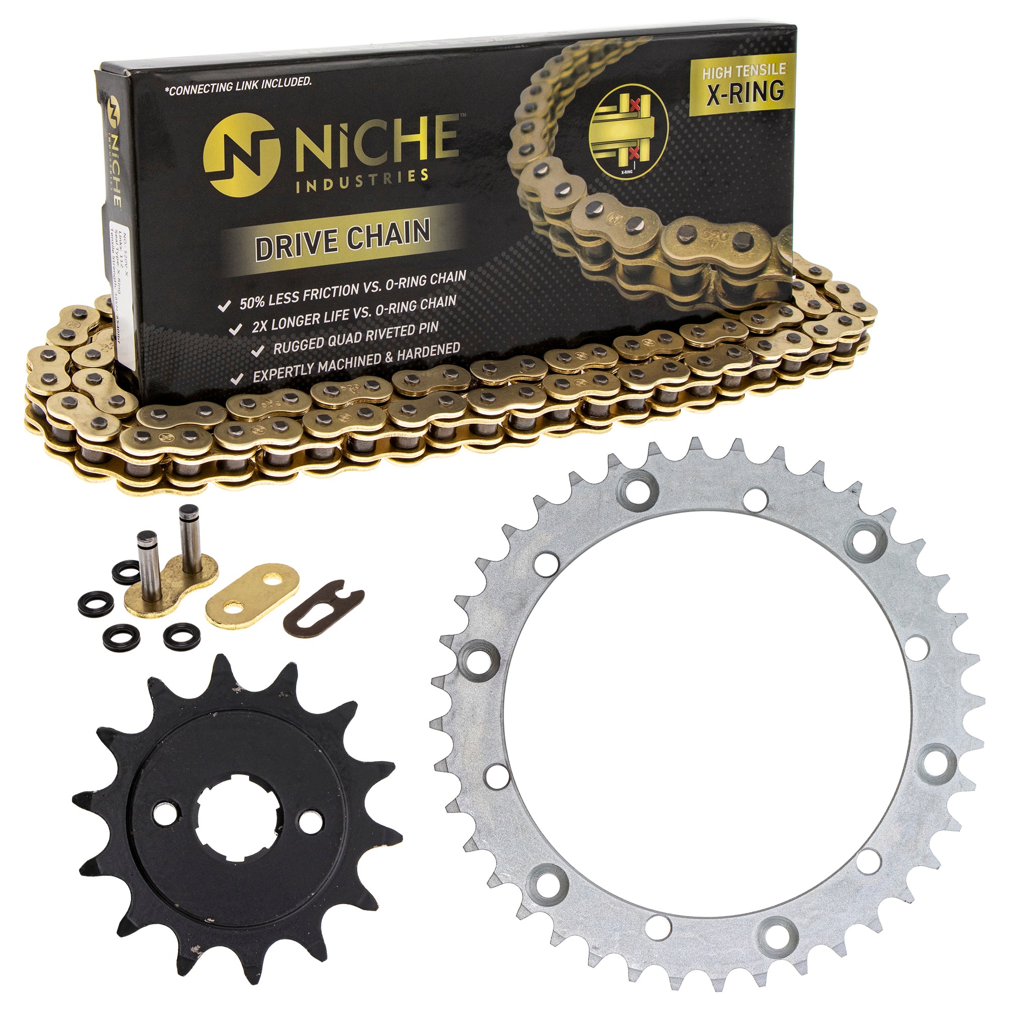 Drive Sprockets & Chain Kit Kawasaki KYMCO | NICHE PARTS
