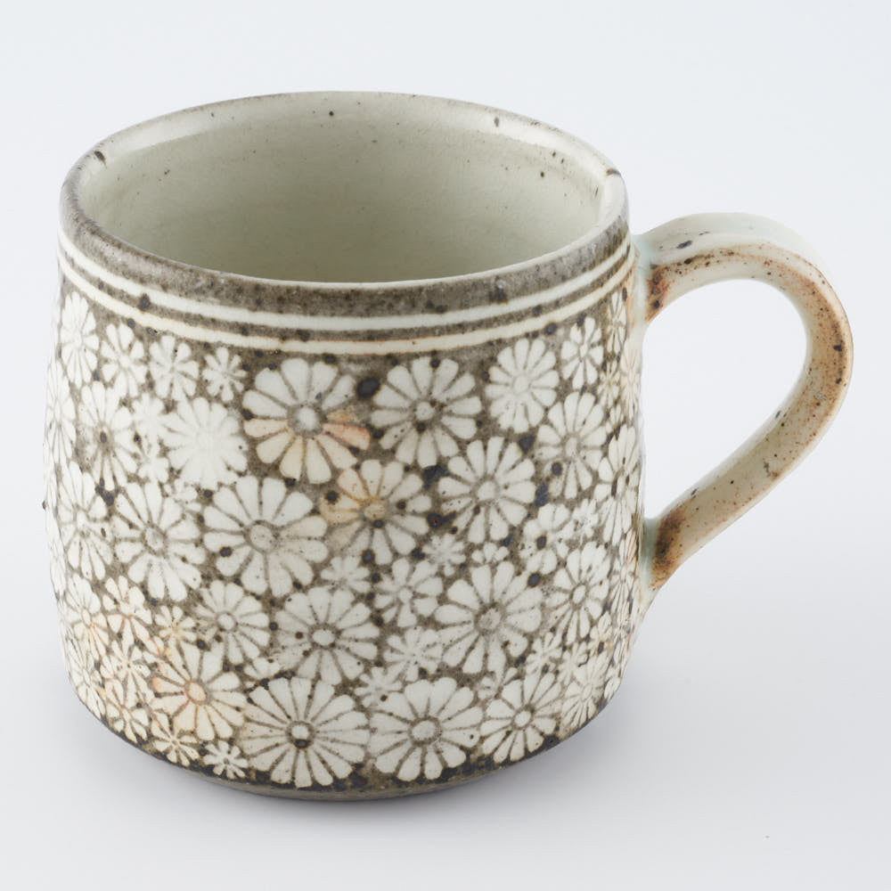 作家 薮本寛之 花三島コーヒーカップ ¥6,600 大人の焼き物