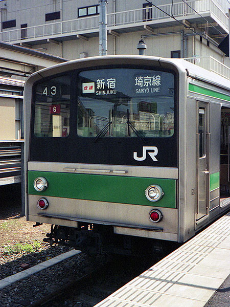 220 国電用方向幕（埼京線/巻取式）