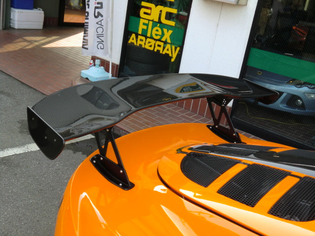 OUTERPLUS カーボンBIGリアGTウイング ウエットカーボン製 ロータス