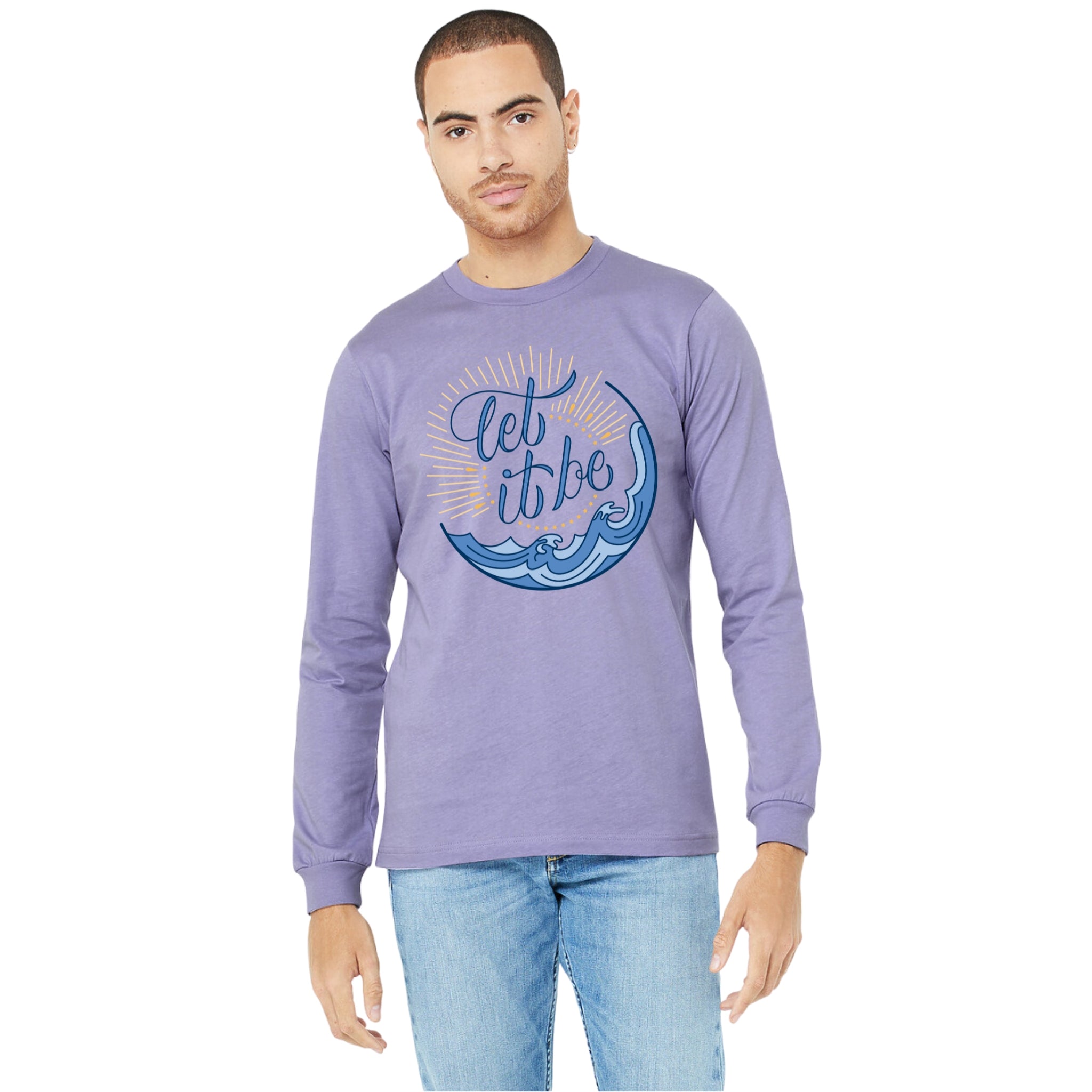 Let It Be — Adult Unisex Long Sleeve Tee – Outshine Labels