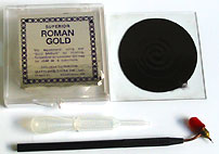 ポーセリンペイント・ポーセラーツの金彩〜金液の種類と道具