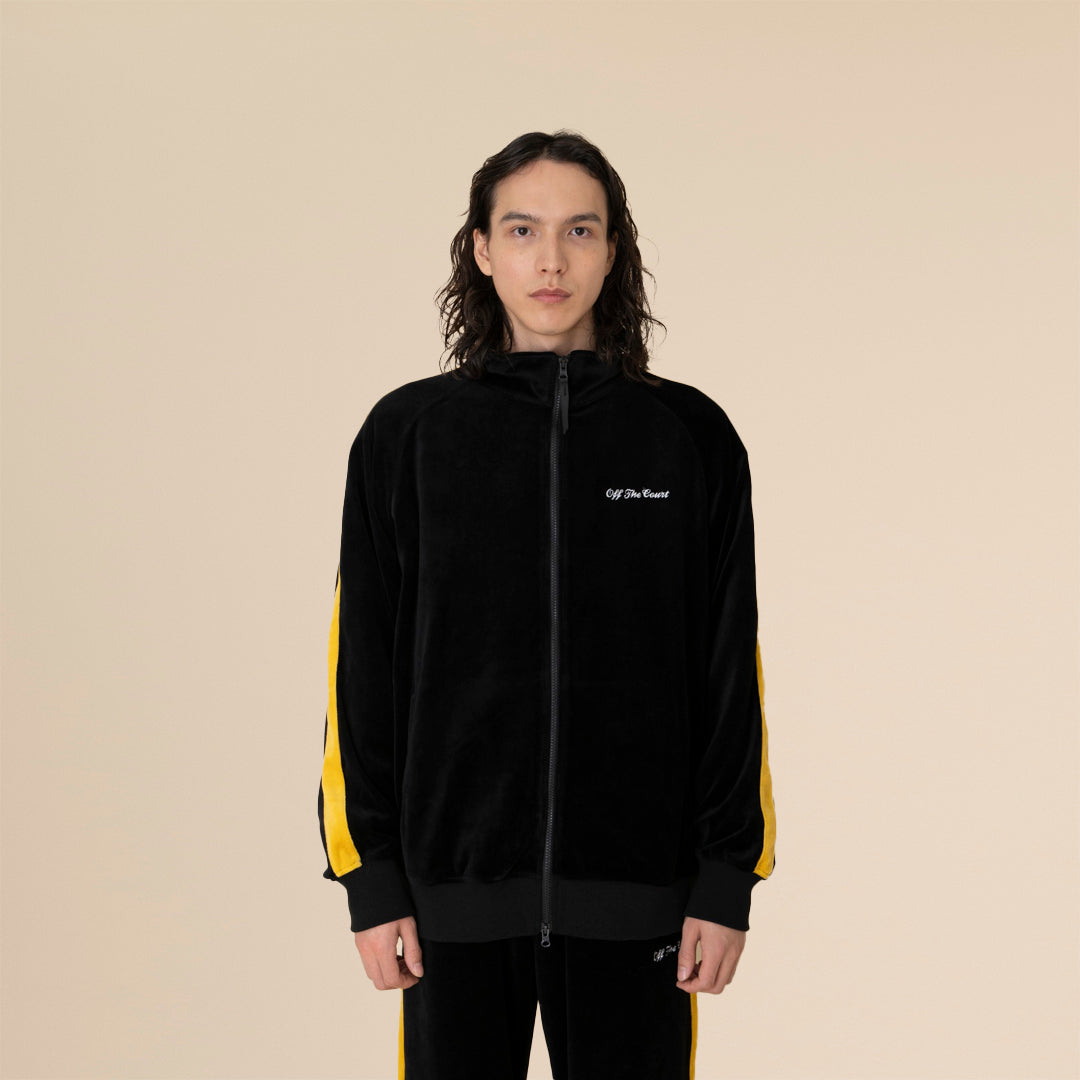 VELOUR TRACK JACKET – OFF THE COURT by NBA