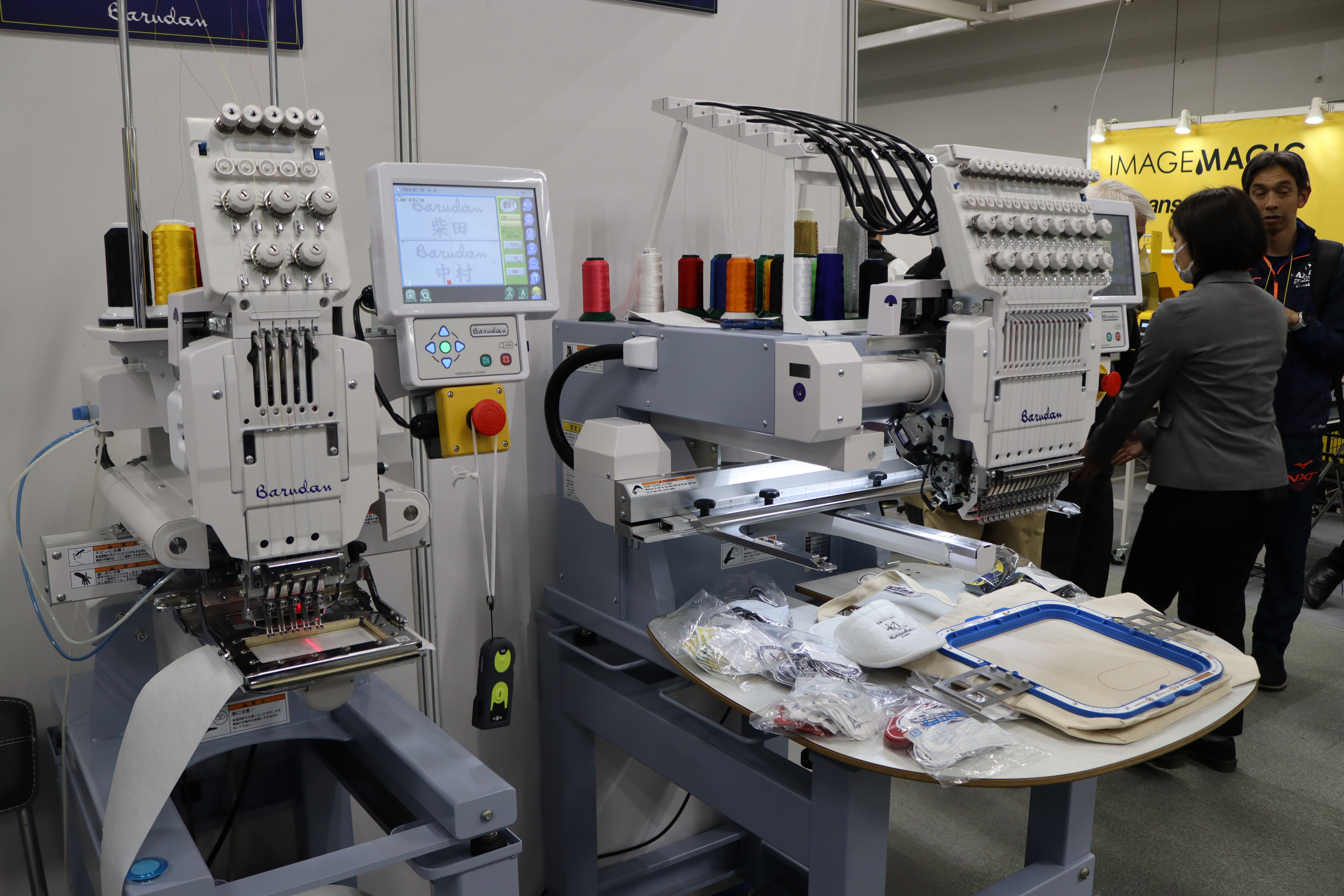 OGBS2024】刺繍機やプレス機、熱転写用シートなど各種資機材が出品