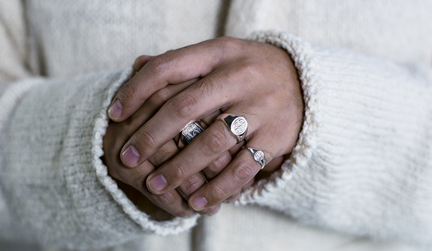 SIGNET RING,KEY CHAIN,ID BRACELET” | OLD JOE BRAND