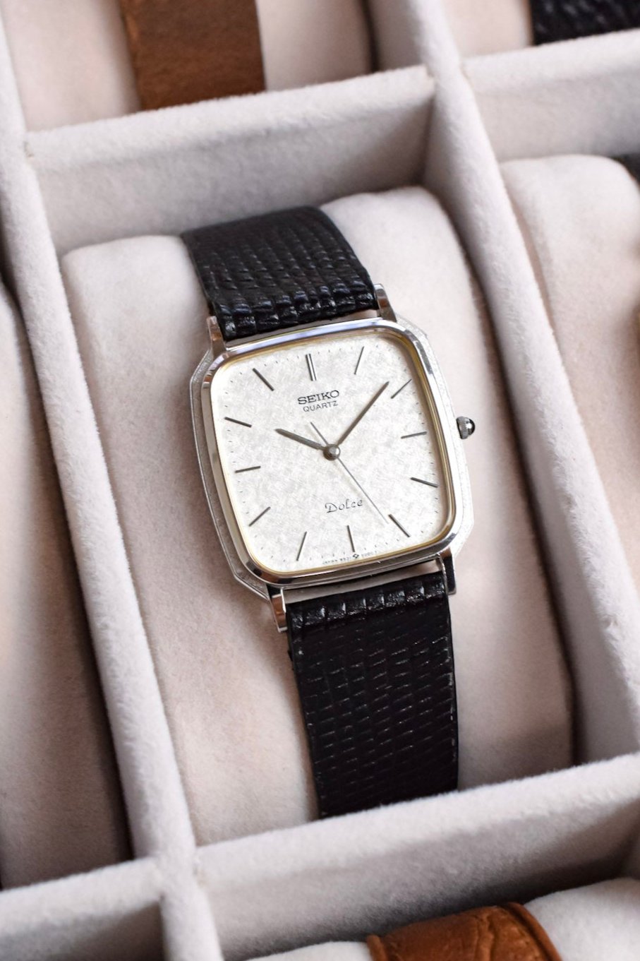 1989 Seiko Dolce Ornate Case Snowflake Octo – Oldtimer Watch Shop