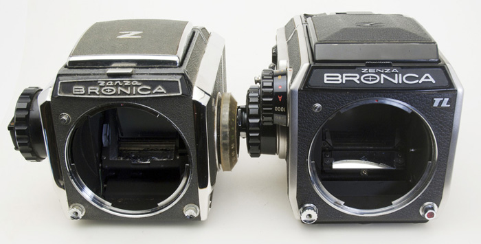 ブロニカ EC-TL レンズ付き 中判カメラ ZENZA BRONICA EC-TL 中判