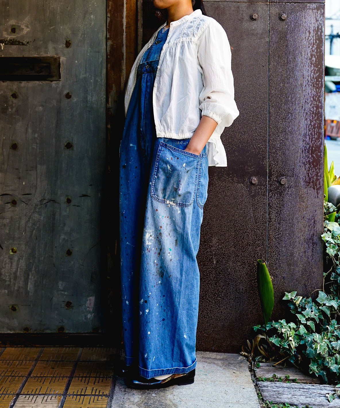 Work Denim Sailor Combinaison(LADIES) – FITH ONLINE STORE