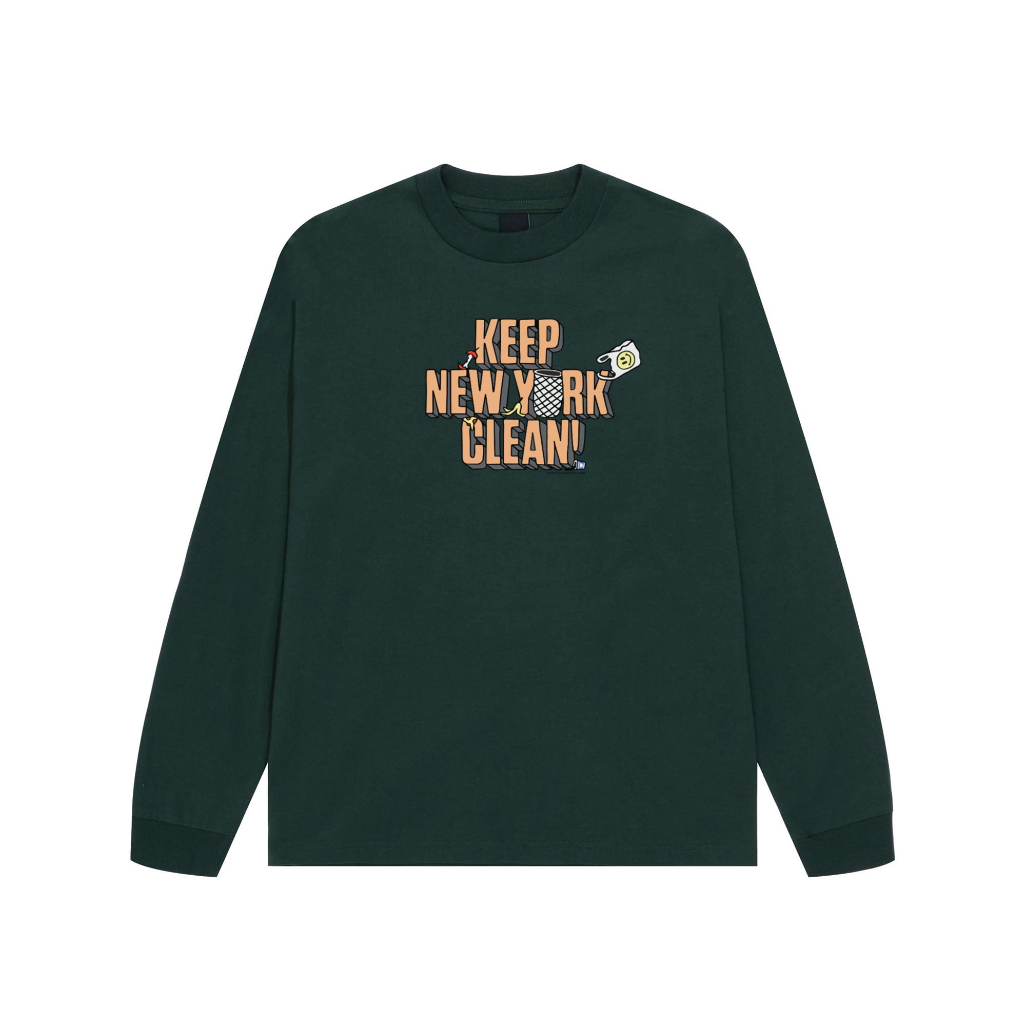 Keep New York Clean Long Sleeve T-Shirt – Only NY