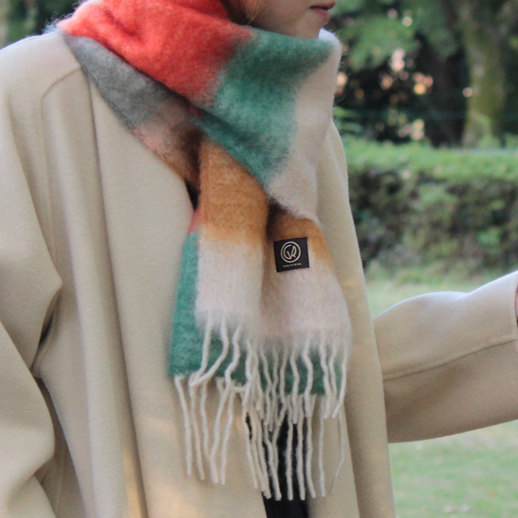 MANTAS ESCARY マンタスエスカライ モヘアマフラー MATISSE – OQRUSTORE