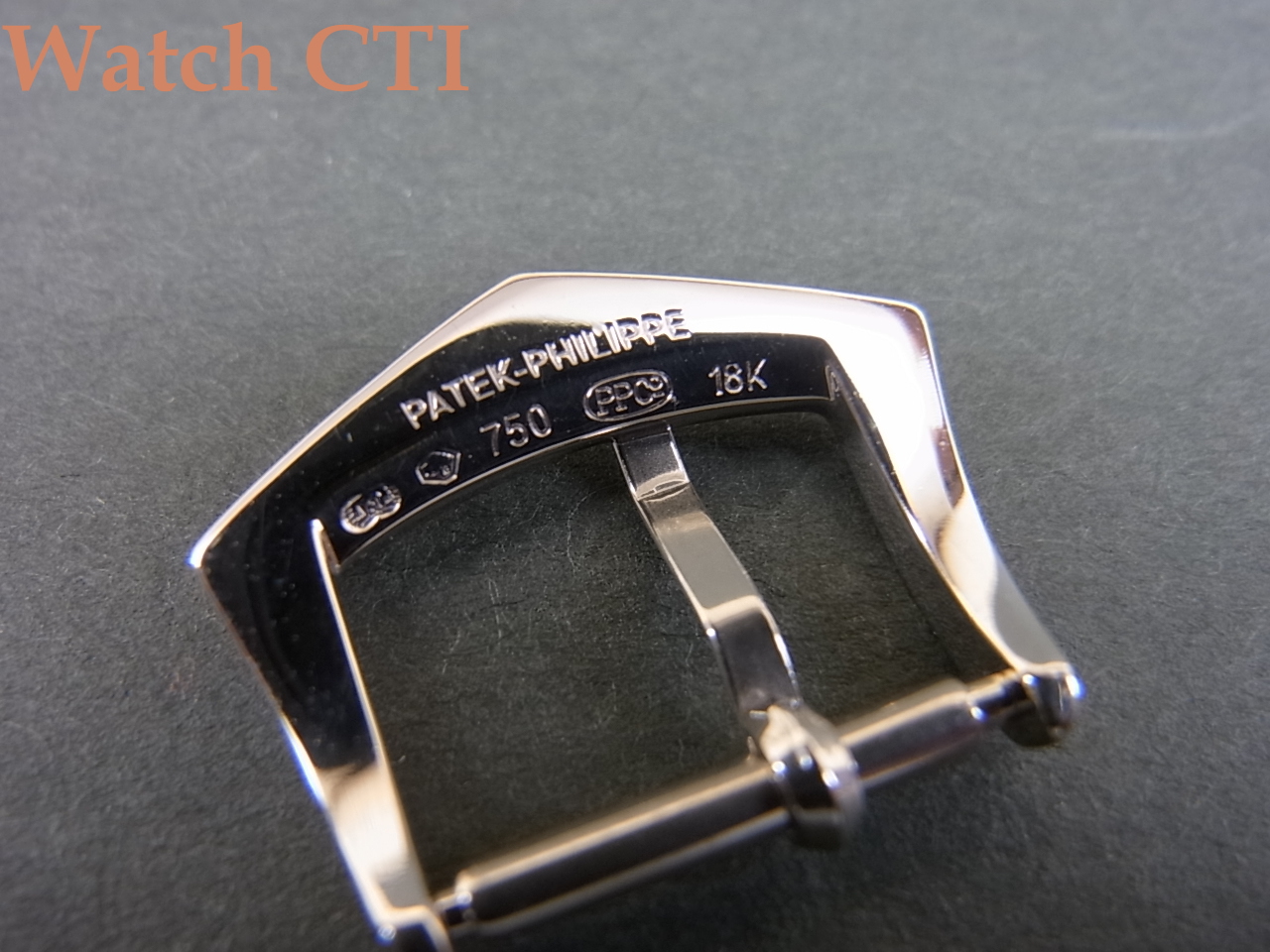 B876] パテック・フィリップ 14mm幅18KWG尾錠 [販売済]