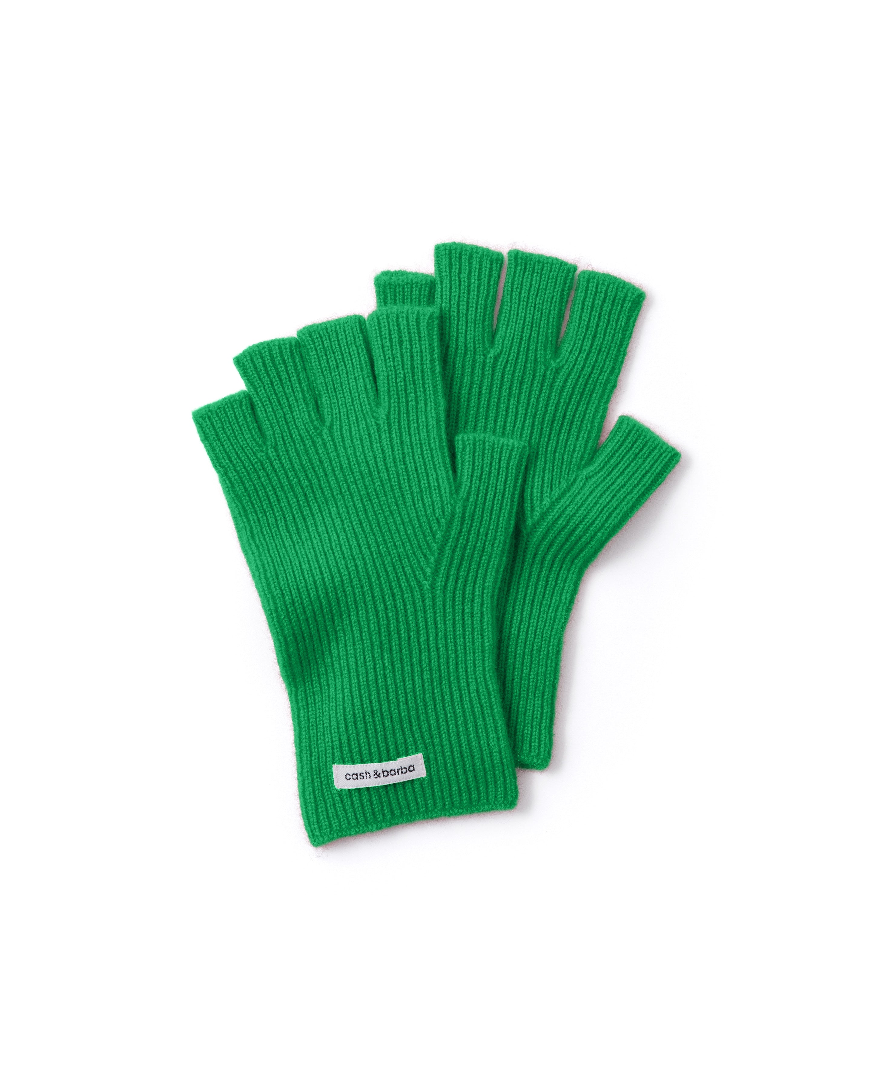 キャッシュベイビー オープンフィンガーグローブ, V Green – cash & barba