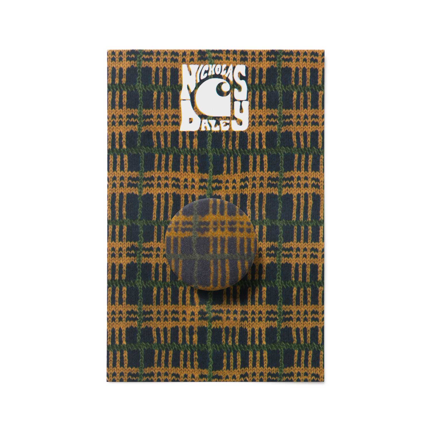 NICHOLAS DALEYファブリックピンバッジセット