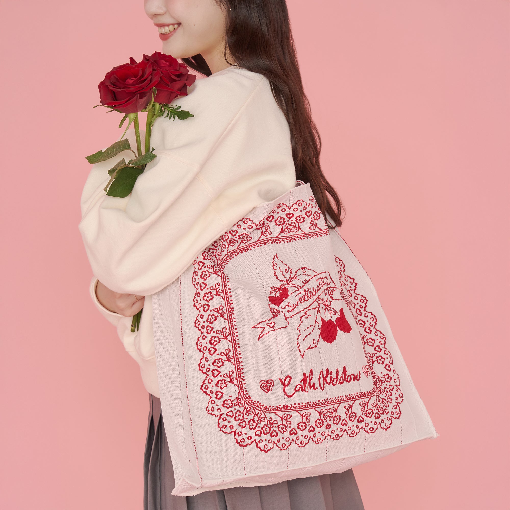 CK×KNT365 Mam Heart Cherry RD | Cath Kidston 日本公式オンライン