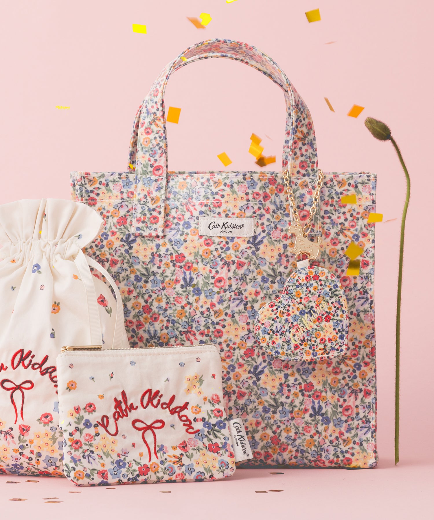 スモールコーティングバッグ Harmony Ditsy | Cath Kidston 日本公式