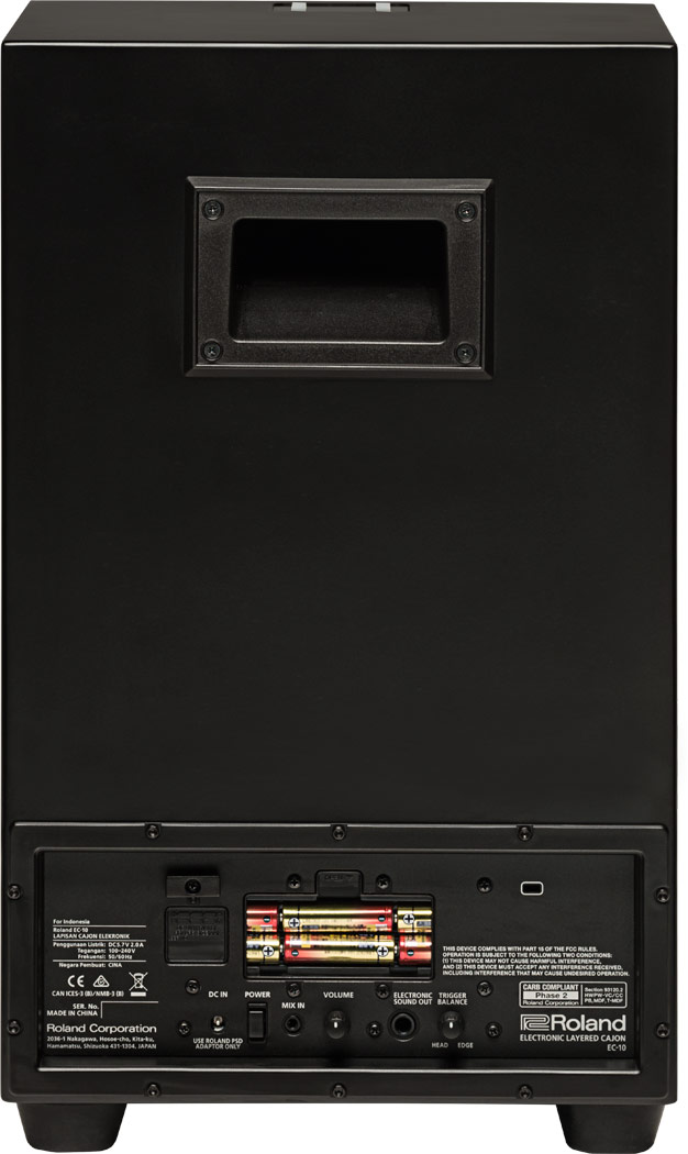 Roland India - ELCajon EC-10 | Electronic Layered Cajon