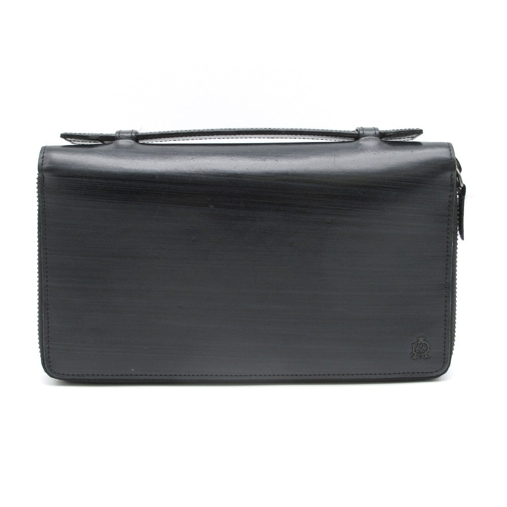 Dunhill ダンヒル ダブルジップ 長財布 オーガナイザー ラウンド