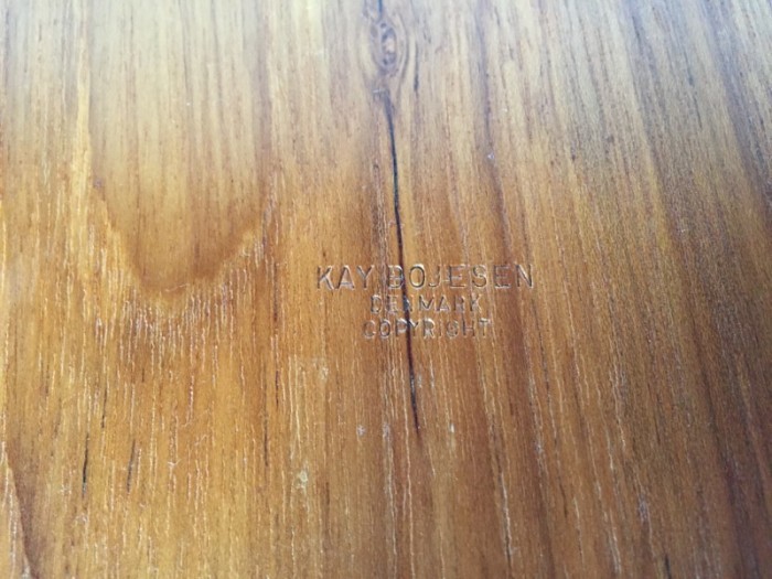 カイボイスン チークプレート / KAY BOJESEN Teak Plate | Chickadee