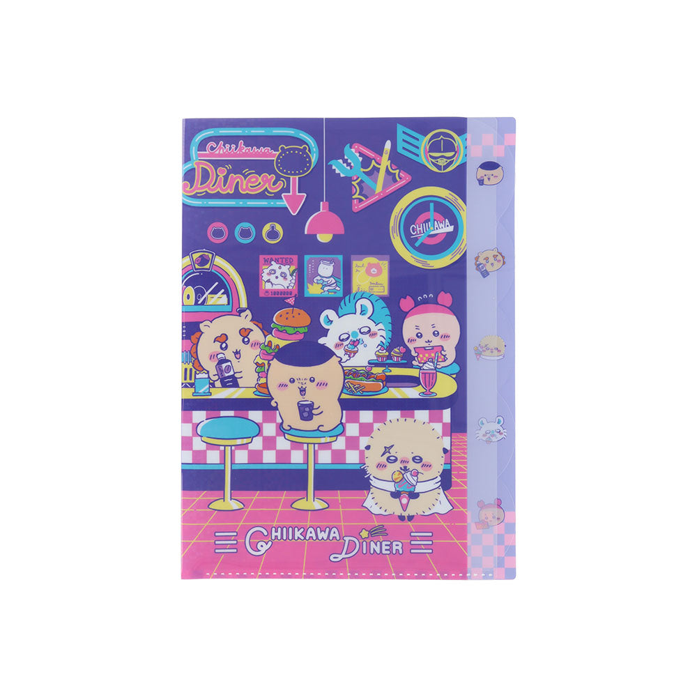 ちいかわ ダイカットクリアファイル5P（ちいかわ DINER ディナー