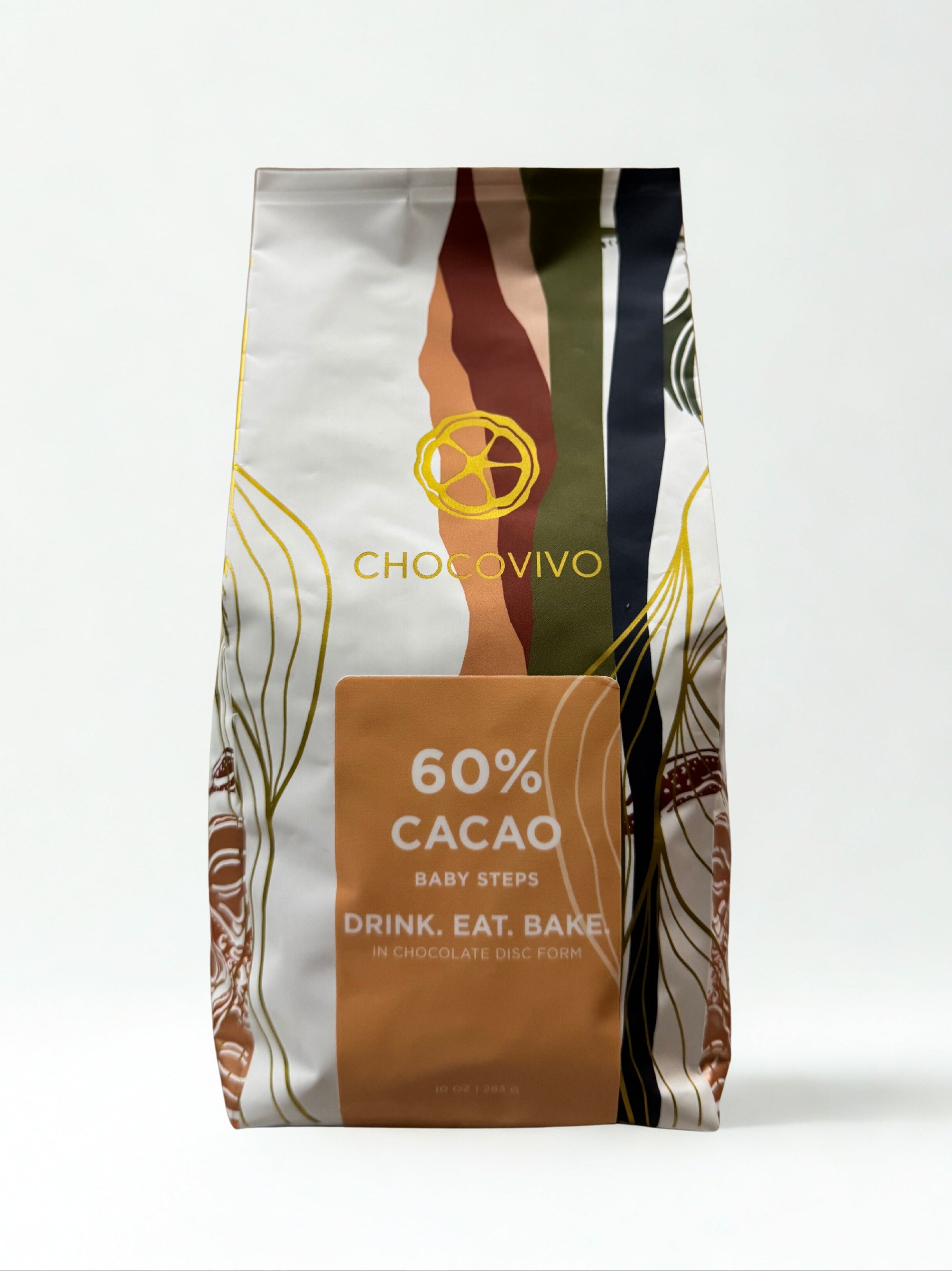60% Chocolate Discs – ChocoVivo
