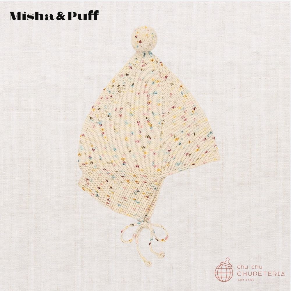 Misha & Puff】Pointy Peak Hat - Snowglobe Confetti (25WI Drop1