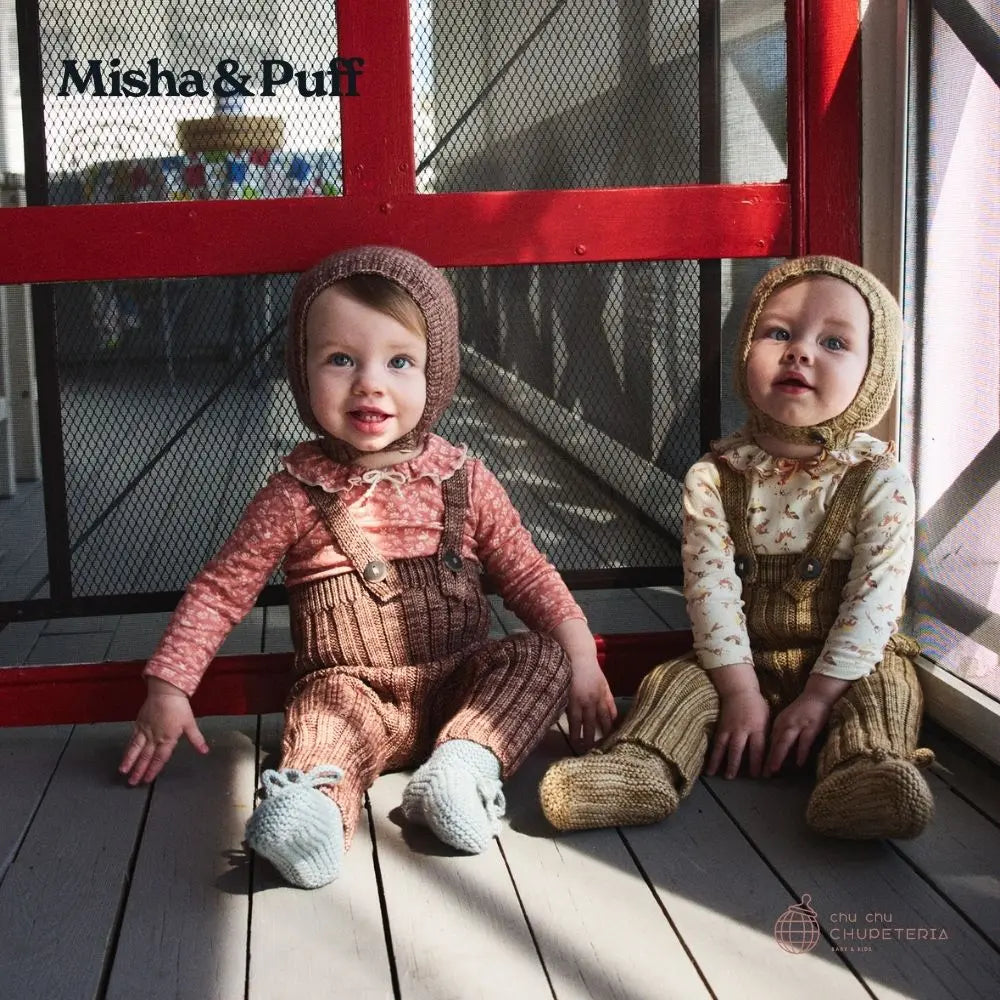 p*a様 misha and puff rib longies Confetti Baby Rib Longies – Misha