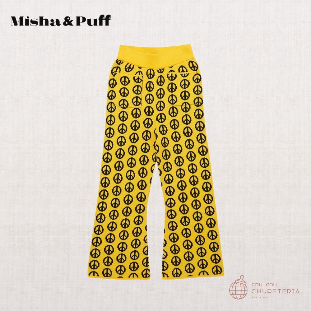 Misha & Puff】Izzy Pant - Mango Peace Jacquard – chu chu CHUPETERIA