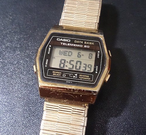 レア】CASIO DATA BANK データバンク DB-1500 テレメモ