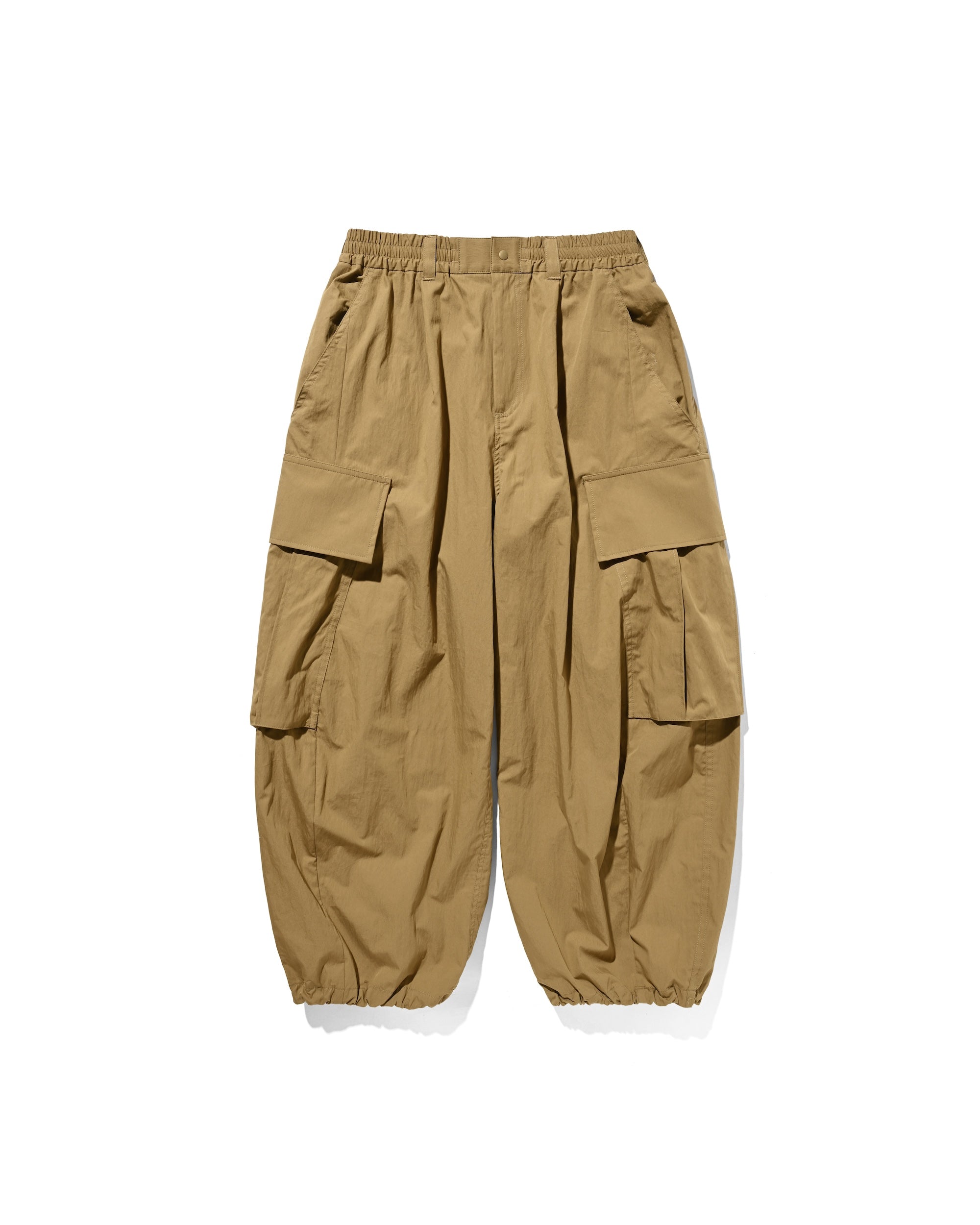 MEGA POCKET BALLOON CARGO PANTS (BEIGE)