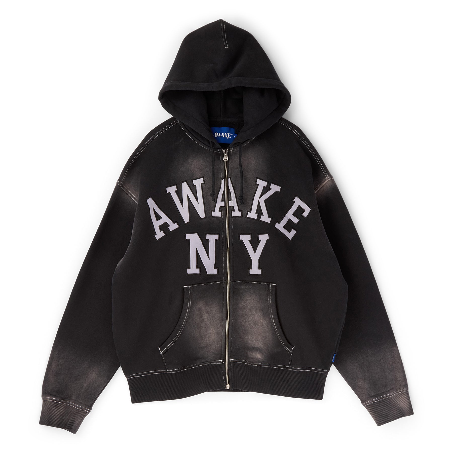 AWAKE Collegiate Arch Zip Hoodie (Black) – CNCPTS