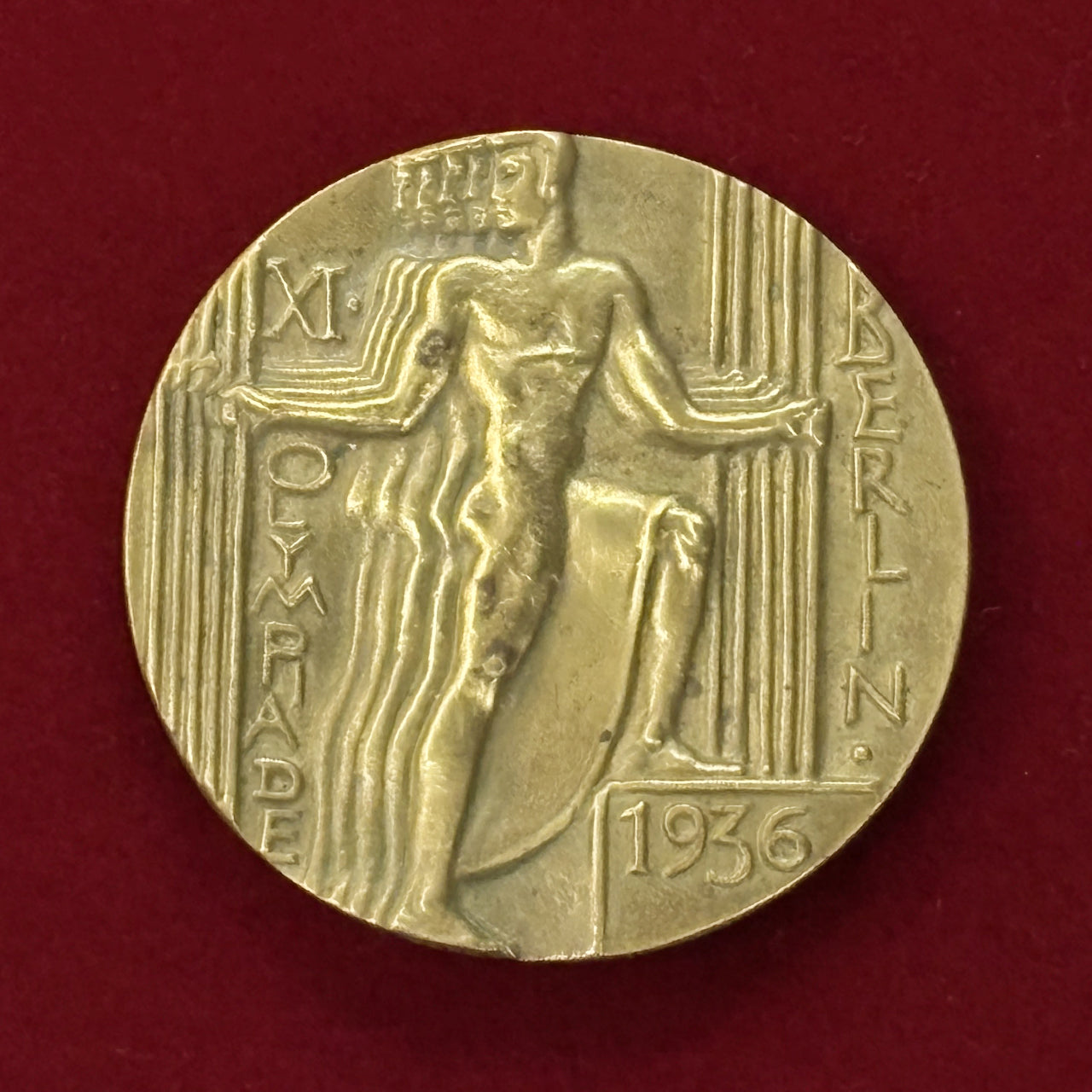 ドイツ】1936年ベルリンオリンピック記念メダル ゴールド［C-0000322