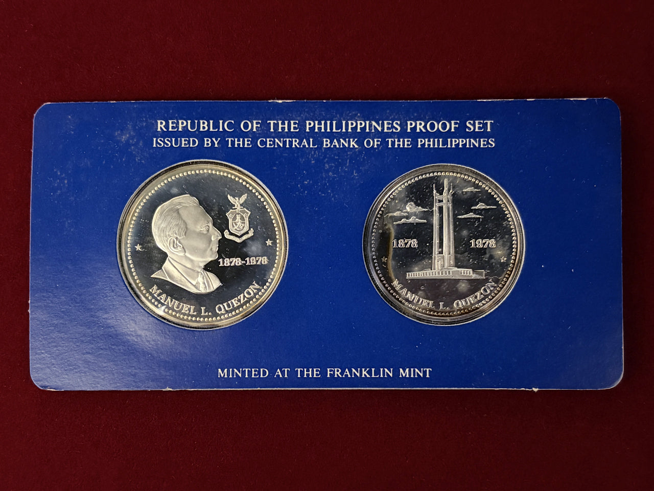 フィリピン】プルーフセット 銀貨2枚組 1978［C-0000895］ – ワールド
