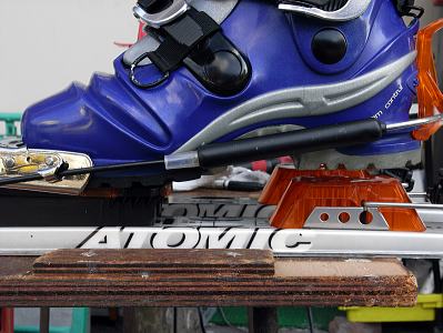 テレマークスキー ステップイン化