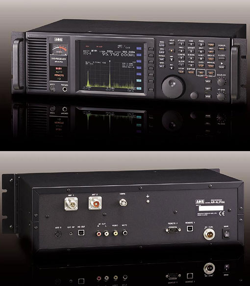 生産終了品 ＞ 広帯域プロ仕様受信機AR-ALPHA