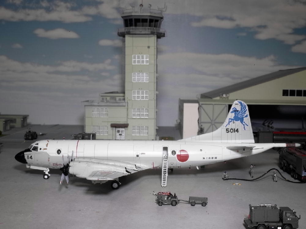 空港ジオラマ#38 P-3C#1