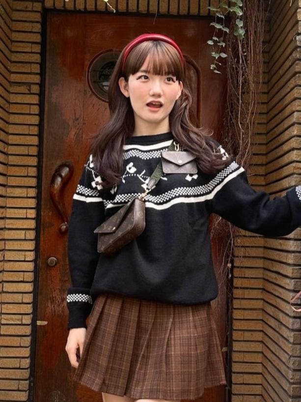 ノルディック柄ニット DPA43475 – CRAMMY